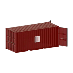 Dry Container with Double Door – 20Ft - Used