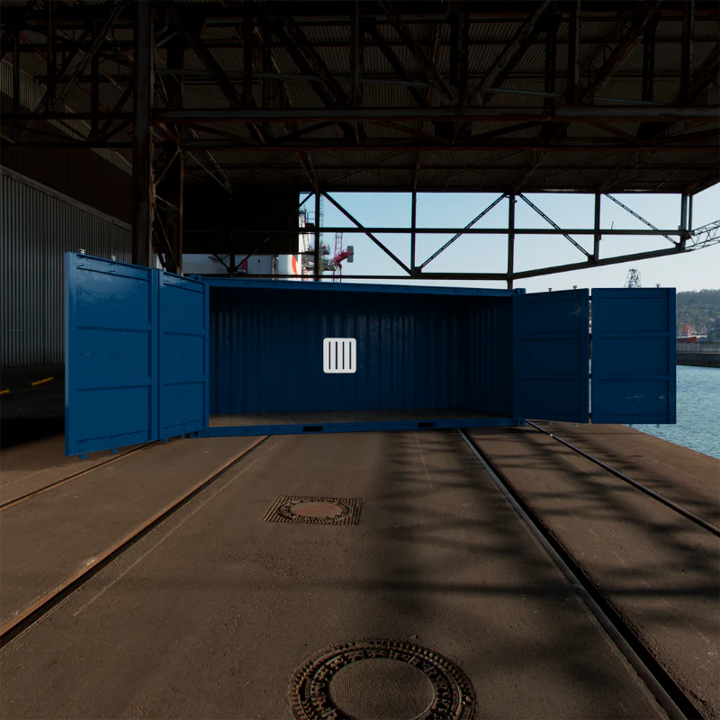 Dry Open Side Container - 20ft - Image 3