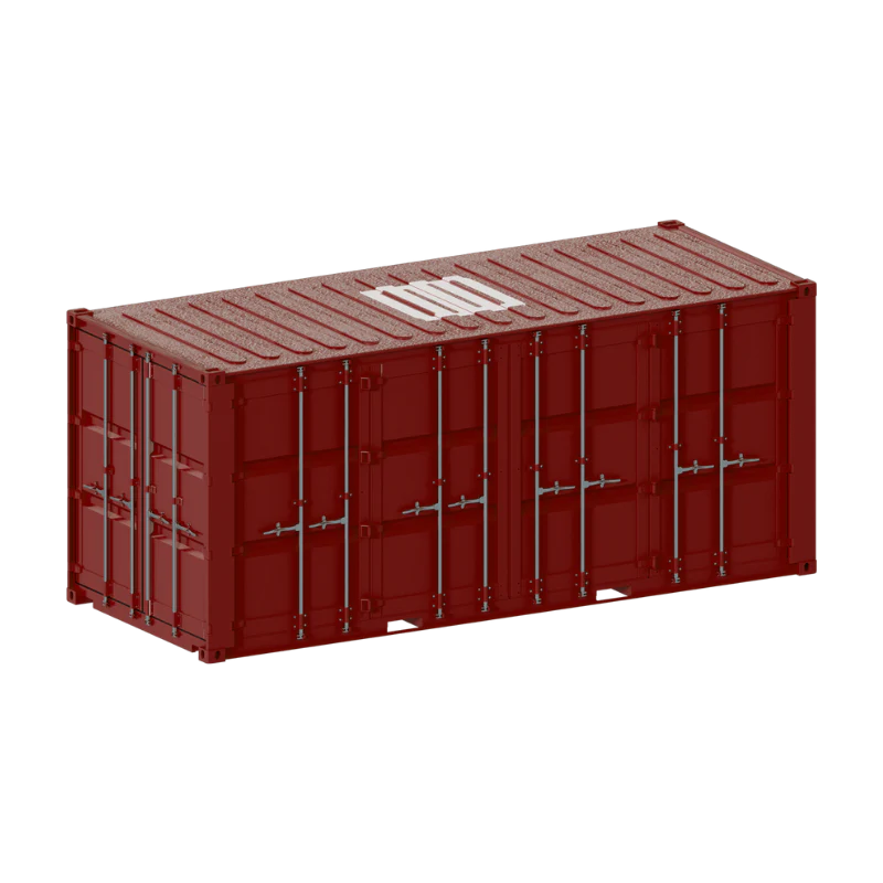 Dry Open Side Container – 20ft - Used - Image 4