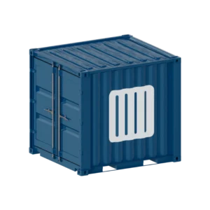 8-Foot Dry Container Rental