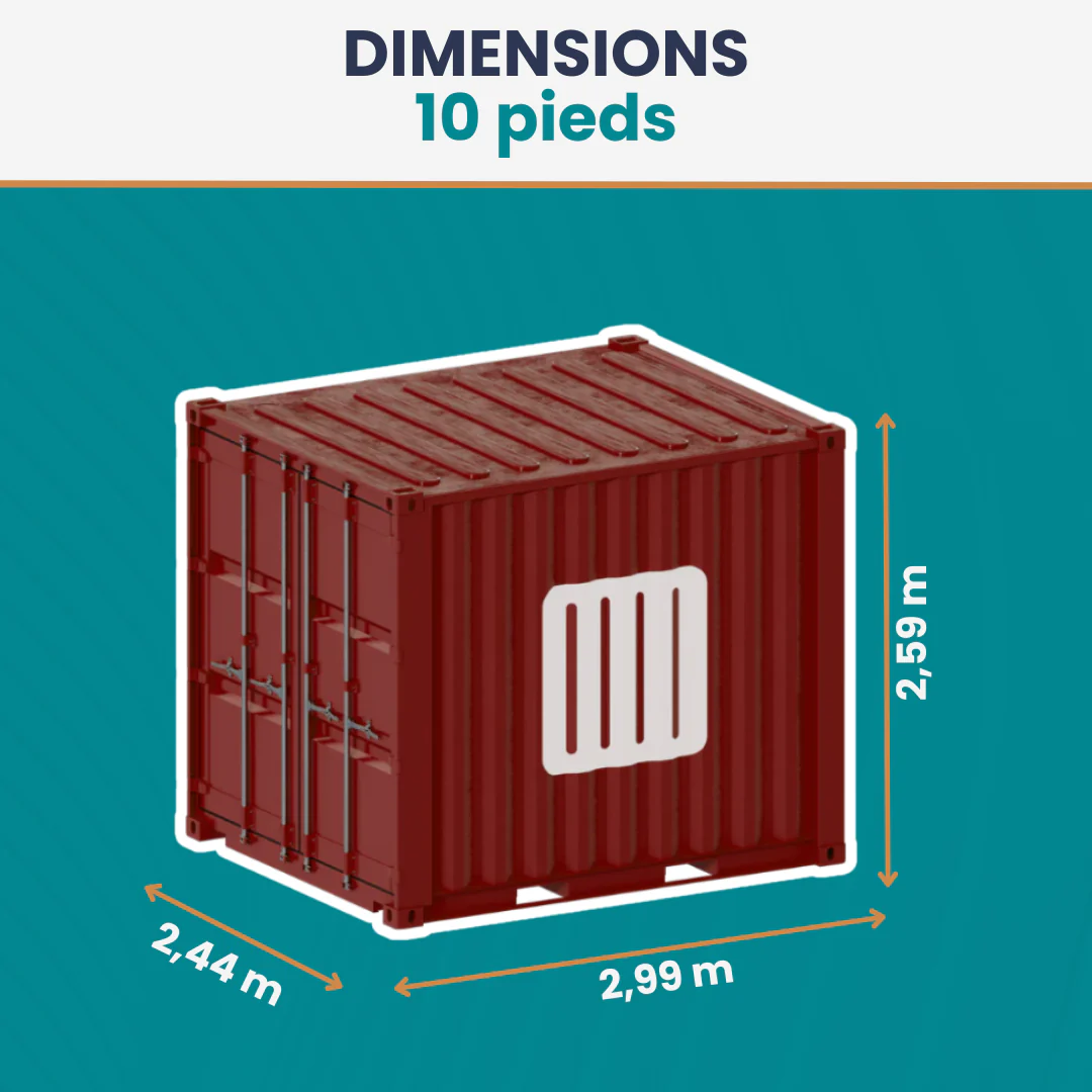 Dry Container - 10ft - Used - Image 4