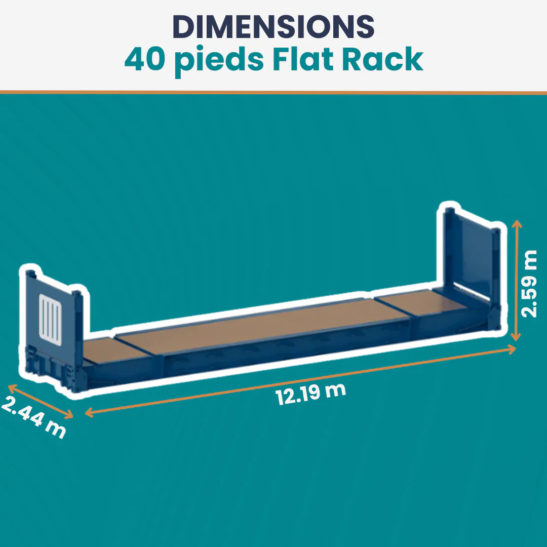 Flat Rack Container - 40ft - Image 4
