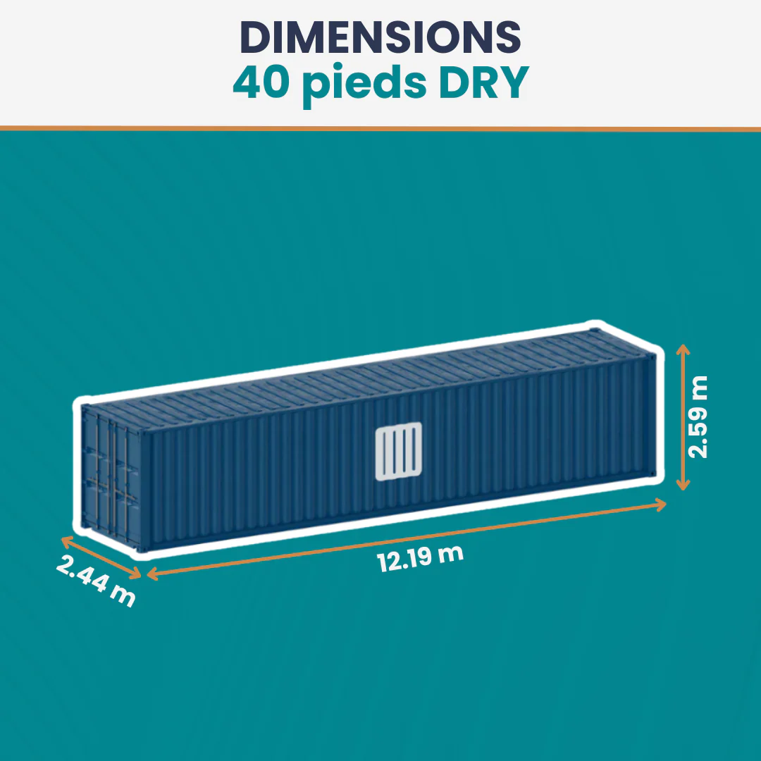 40-Foot Dry Container Rental - Image 2