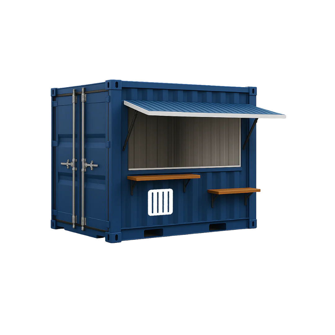 Snack Bar Container Rental - 10ft