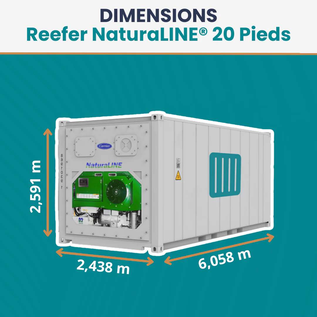 Refrigerated NaturaLINE® Container - 20ft - Image 3